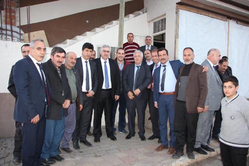Öz ve ekibi ilçeleri ziyaret ediyor