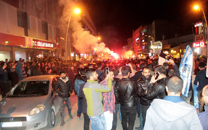 Erzurum’da TFF 1. Lig coşkusu