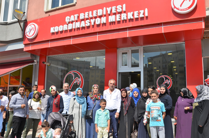 Başkan Kılıç, Çatlılar Derneğini misafir etti