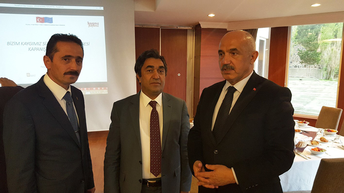 ‘Bizim Kaygımız Sizin Kaydınız’ projesi kapanış toplantısı yapıldı