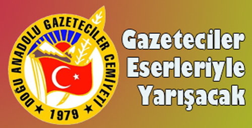 Gazeteciler eserleriyle yarışacak