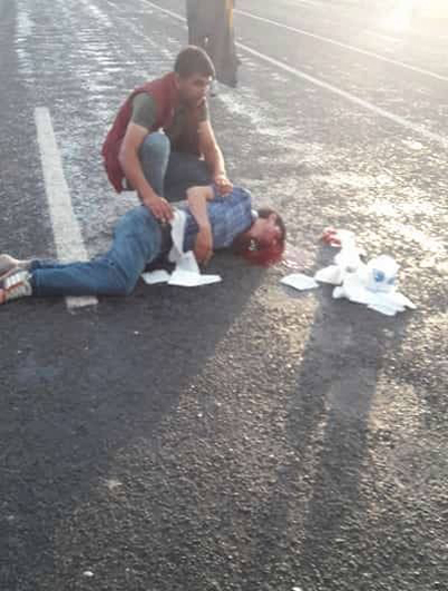 Oltu’da trafik kazası: 2 yaralı