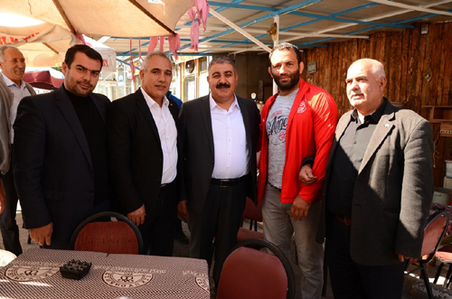 Başkan Sunar, esnafla bir araya geldi