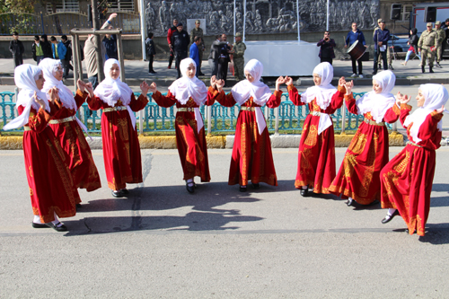 Erzurum’da 29 Ekim Cumhuriyet Bayramı kutlama provası