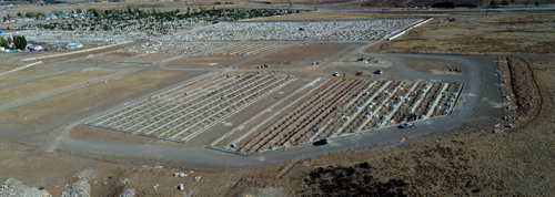 Erzurum’da kış için 800 mezar kazıldı