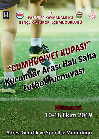 Pasinler’de kurumlar arası futbol turnuvası düzenlendi