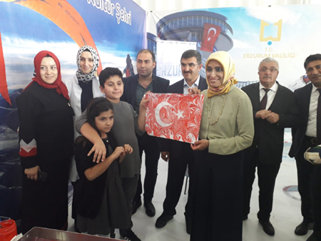 Erzurum Tanıtım Günleri’nde Erzurum AÇSH İl Müdürlüğü standına yoğun ilgi