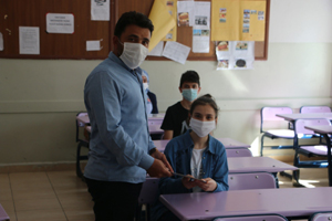 Aziziye’de büyük sınavlar öncesi deneme sınavı