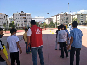 ‘Merkezim Her Yerde’ çocukların eğlencesi oldu