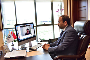 Prof. Dr. Bülent Çakmak, “Benim Tercihim Çevrimiçi Üniversite Tanıtım Günleri” isimli üniversite tanıtım programına katıldı