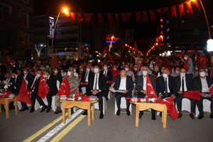 Erzurum 15 Temmuz’da tek yürek