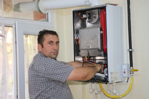 Erzurum’da kombi ve peteklere kışlık bakım