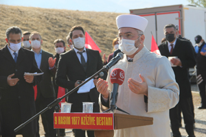 Aziziye Destanının 143’üncü yıl dönümünde şehitler tabyalarda anıldı