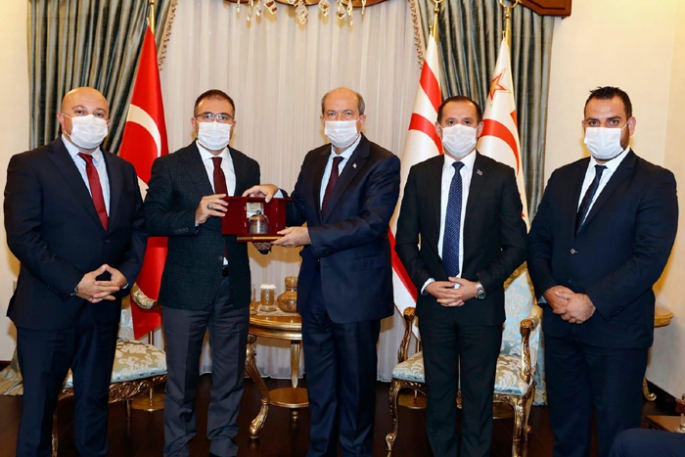 EkoAvrasya'dan Ersin Tatar'a hayırlı olsun ziyareti