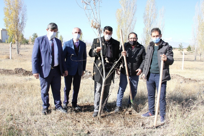 Erzurum GSİM bin fidan dikti