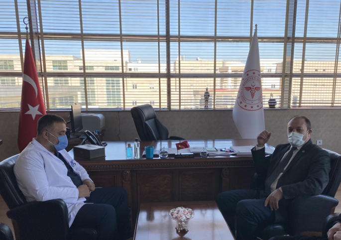 MHP’den Şehir Hastanesine ziyaret