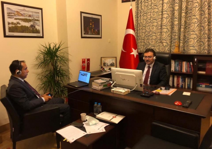 Milletvekili Altınok, AGİTPA üyeleriyle gündemi değerlendirdi