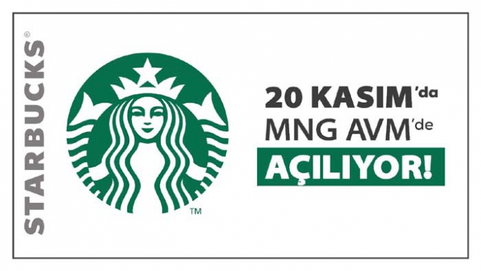 Ünlü kahve zinciri Starbucks, Erzurum MNG’de 20 Kasım’da açılıyor