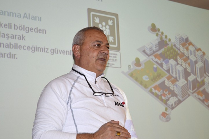 DAP Personeline afet farkındalığı eğitimi verildi