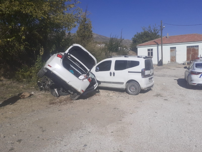 Elazığ’da trafik kazası: 4 yaralı