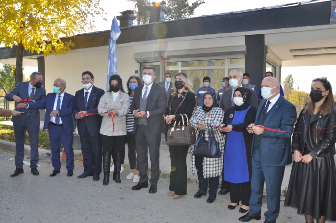 Erzurum Ticaret Borsası Tarım ve Hayvancılığı Geliştirme A.Ş Ofisi ile Süt ve Süt Ürünleri Satış Mağazası hizmete açıldı