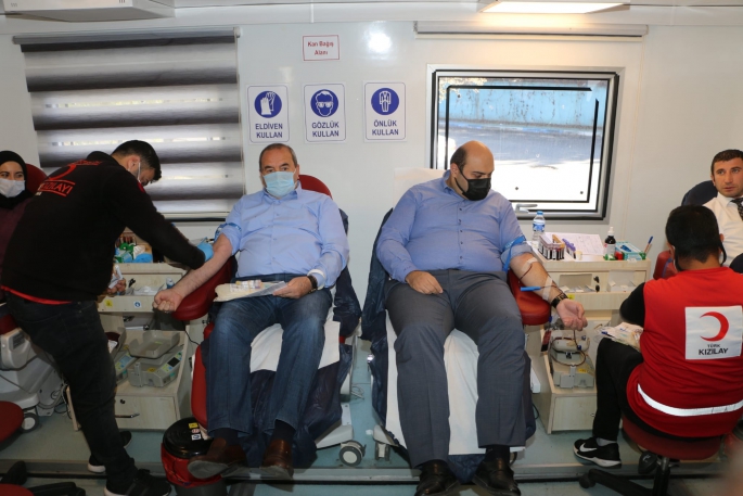 Aziziye Belediyesi’nde kan bağışı seferberliği