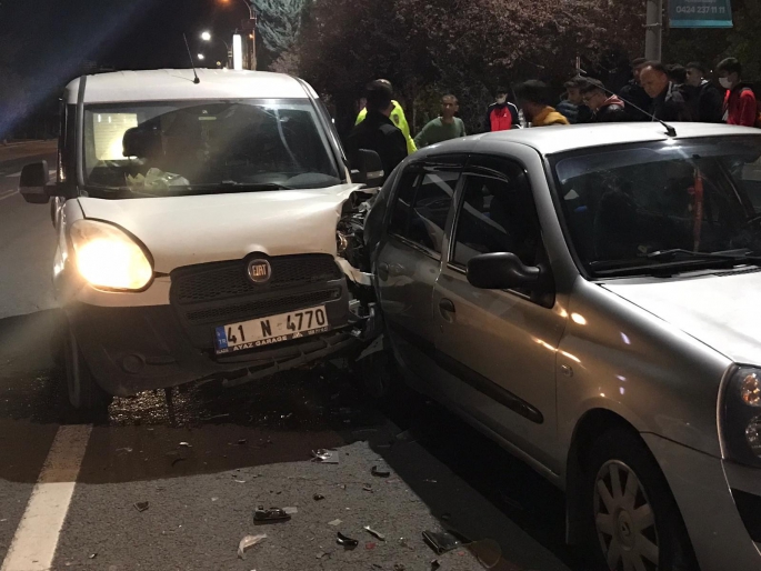 Elazığ’da trafik kazası: 2 yaralı