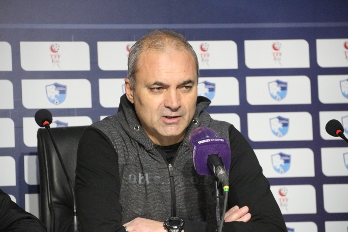 Erkan Sözeri: ”İlk yarıda oynadığımız oyunu 90 dakikaya yaymak istiyoruz”