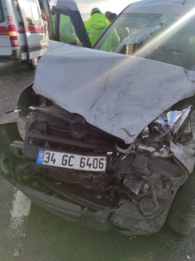 Pasinler’de trafik kazası: 6 yaralı