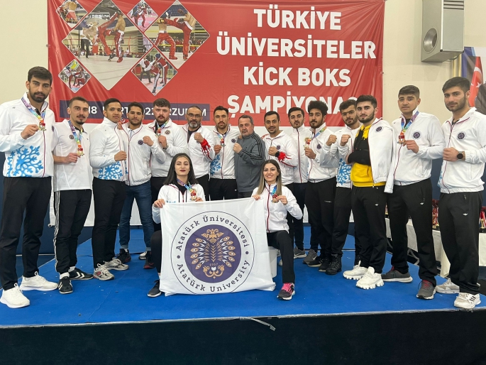 Atatürk Üniversitesi sportif başarılarına bir yenisini daha ekledi