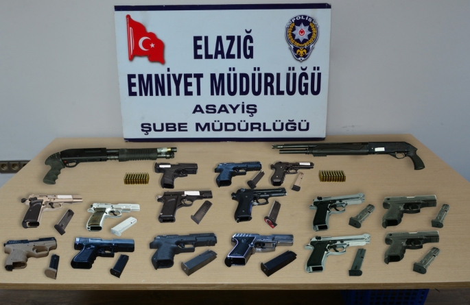 Elazığ’da asayiş ve şok uygulamalarında 256 kişi yakalandı