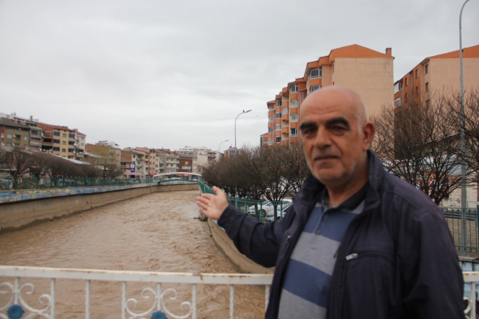 Oltu Çayının debisi yükselmeye başladı