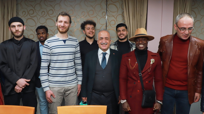 Rektör Çomaklı, uluslararası öğrencilerle iftar programında buluştu