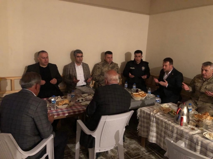 Turnalı mahalle muhtarlığından iftar yemeği