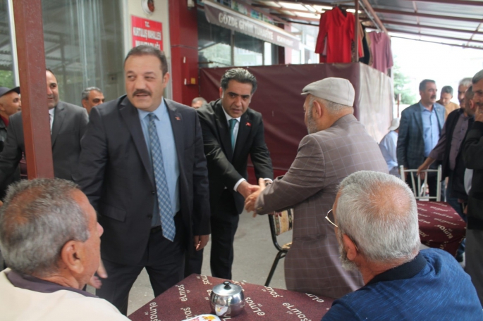 Başkan Karataş'ın ziyaretleri sürüyor
