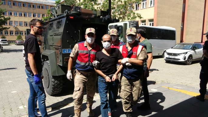 Binbaşı Kulaksız’ın şehit edilmesi olayının faili terörist adliyeye sevk edildi