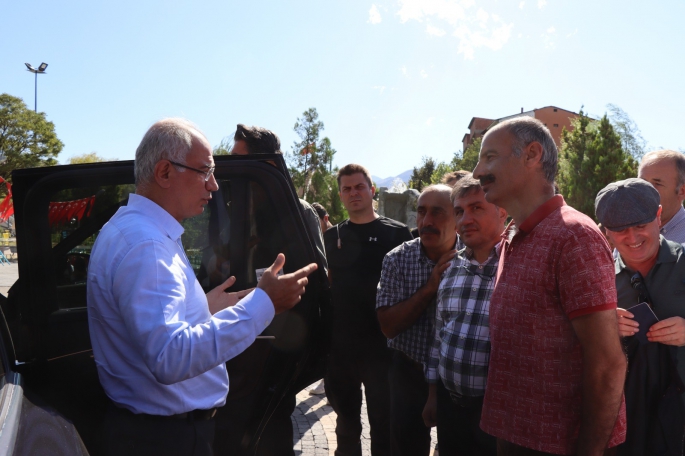 Efkan Ala baba ocağında