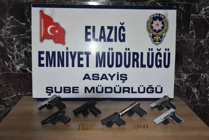 Elazığ'da asayiş ve şok uygulamalarında 117 şüpheli yakalandı