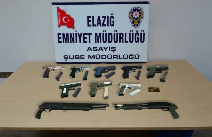 Elazığ'da asayiş ve şok uygulamalarında 134 şüpheli yakalandı