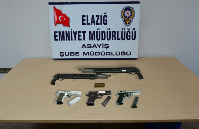 Elazığ’da asayiş ve şok uygulamalarında 107 şüpheli yakalandı