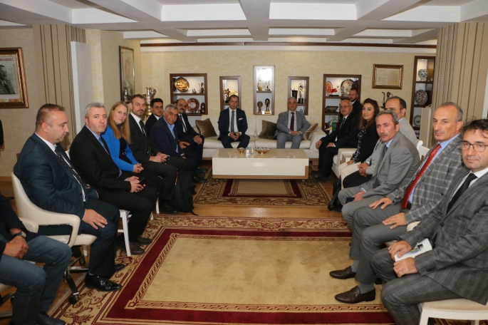 Başkan Orhan davet etti, Danimarka heyeti Erzurum’a geldi