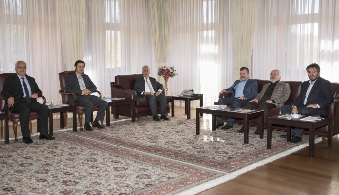 Erzurum Sivil Toplum Platformundan Rektör Çomaklı’ya ziyaret