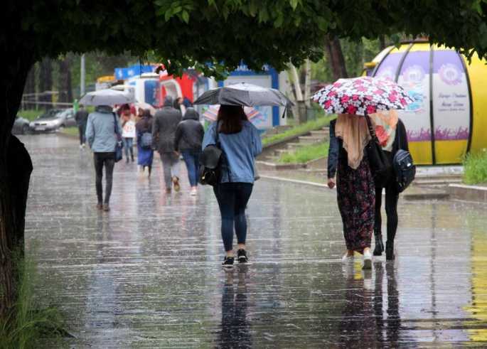 Meteorolojiden sağanak yağış uyarısı