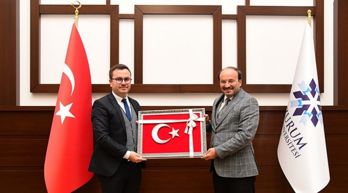 Rektör Çakmak'ın konuğu "Özel" öğrenciler