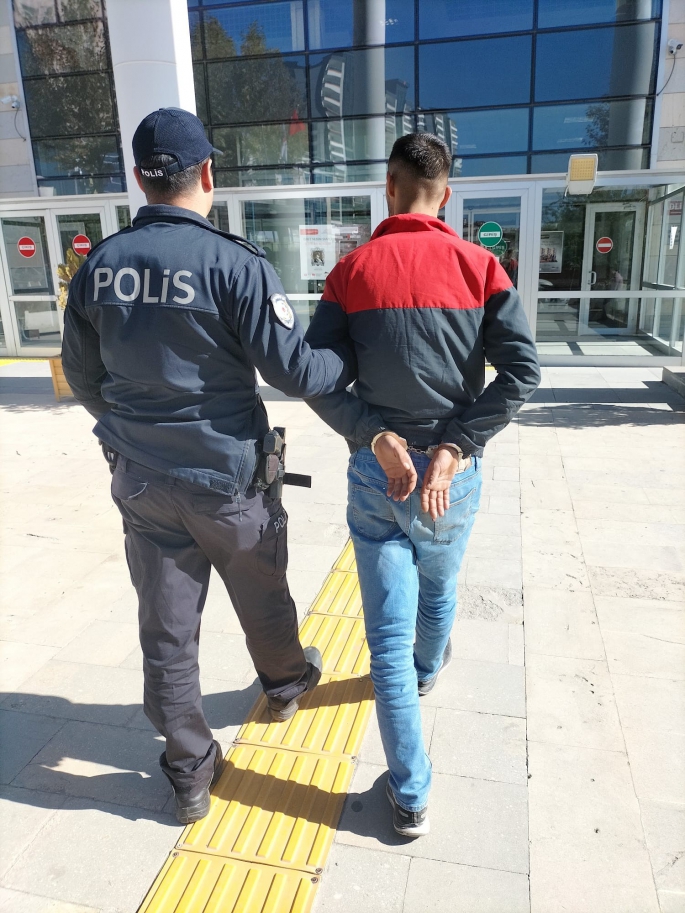 Elazığ’da su saati ve muslukları çalan şüpheli yakalandı