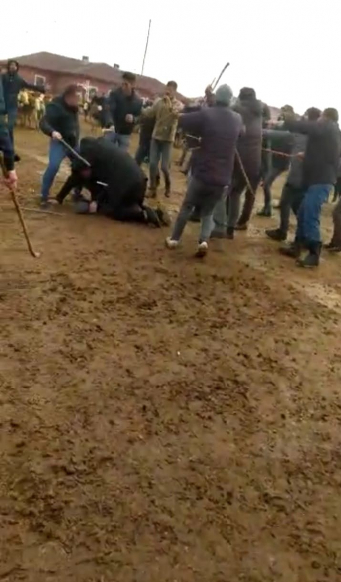 Ağrı Canlı Hayvan Pazarı'nda sopalı kavga: 4 yaralı