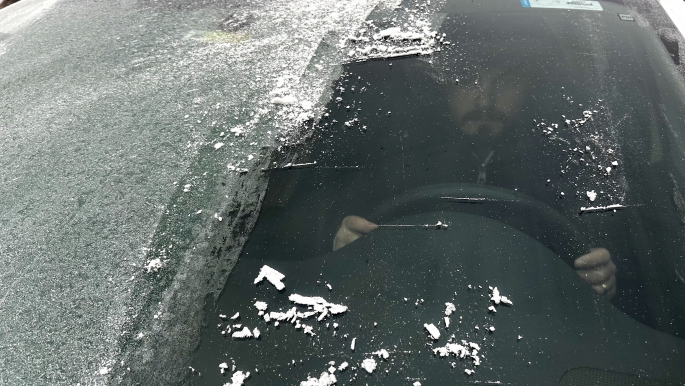 Erzurum buz kesti, hava sıcaklığı eksi 7’ye düştü