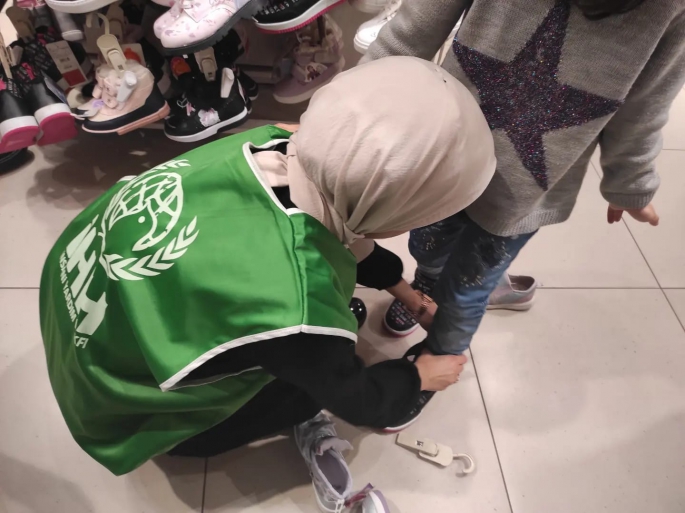İHH 150 AİLEYE YARDIM ELİNİ UZATTI