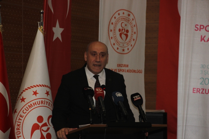 Kış sporları kampı açılış programı gerçekleştirildi