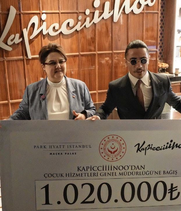 NUSRET’TEN KİMSESİZ ÇOCUKLARA JEST